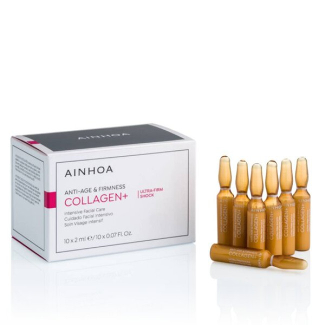 Ainhoa Collagen+ Ultra-Firm Shock Ampoules (10x2ml) — Сыворотки Ainhoa Collagen+ Ultra-Firm Shock Ampoules (10x2ml) — Сыворотки