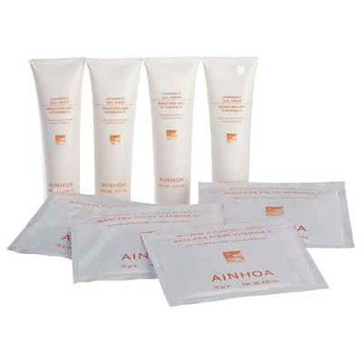 Ainhoa Specific Plastic Vitamin C Mask (4x100ml +4x25g) Ainhoa Specific Plastic Vitamin C Mask (4x100ml +4x25g)