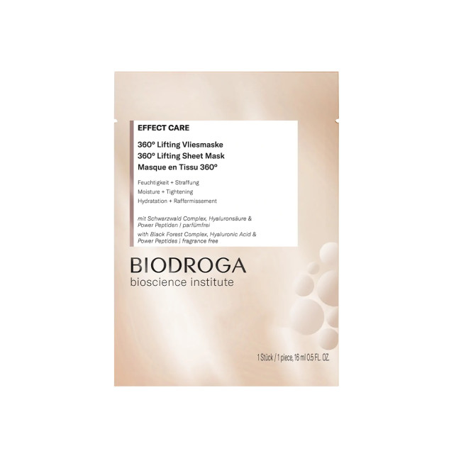 Biodroga Bioscience Effect Care 360° Lifting Sheet Mask 16ml Biodroga Bioscience Effect Care 360° Lifting Sheet Mask 16ml