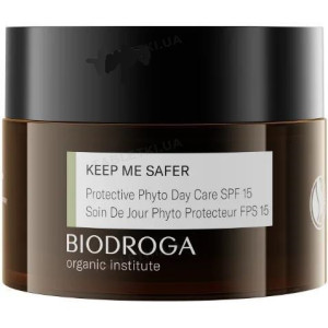 Biodroga Organic Keep Me Safer Protective Phyto Day Care SPF15 (50ml) — Обезвоженная кожа