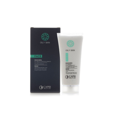 Capri Beauty Line Oily Skin Sebum Balancing Clay Mask — Маски Capri Beauty Line Oily Skin Sebum Balancing Clay Mask — Маски