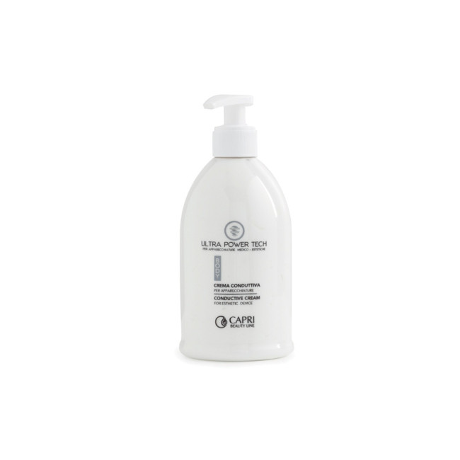 Capri Beauty Line Ultra Power Tech Conductive Cream for Electro Esthetic Device 500ml — Trattamento Capri Beauty Line Ultra Power Tech Conductive Cream for Electro Esthetic Device 500ml — Trattamento