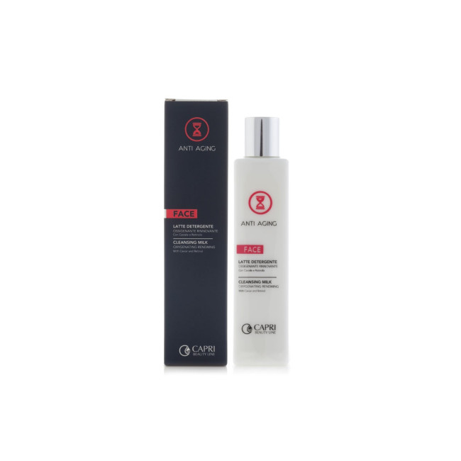 Capri Beauty Line Anti Aging Oxygenating Renewing Cleansing Milk Capri Beauty Line Anti Aging Oxygenating Renewing Cleansing Milk