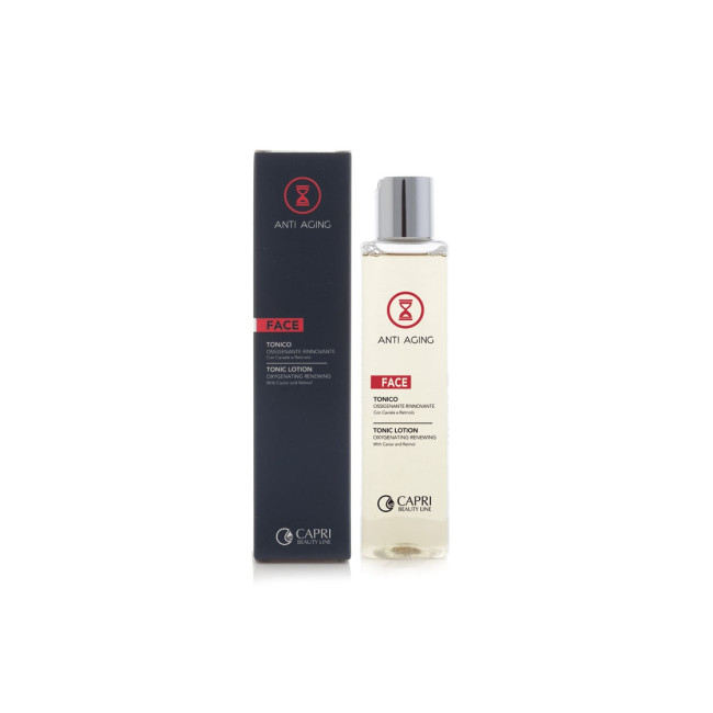 Capri Beauty Line Anti Aging Oxygenating Renewing Tonic Lotion — Detersione Capri Beauty Line Anti Aging Oxygenating Renewing Tonic Lotion — Detersione