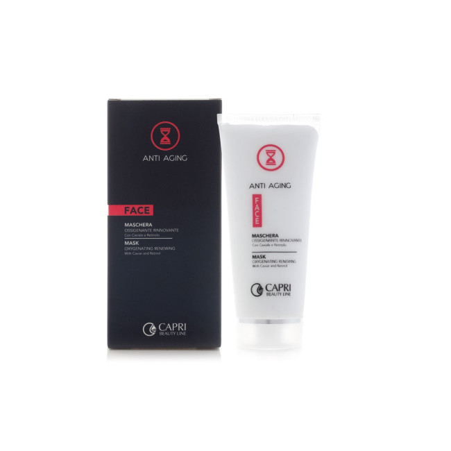 Capri Beauty Line Anti Aging Oxygenating Renewing Mask Capri Beauty Line Anti Aging Oxygenating Renewing Mask