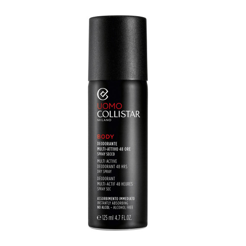 Collistar Uomo Body Multi Active Deodorant 48 Hours Dry Spray 125ml Collistar Uomo Body Multi Active Deodorant 48 Hours Dry Spray 125ml
