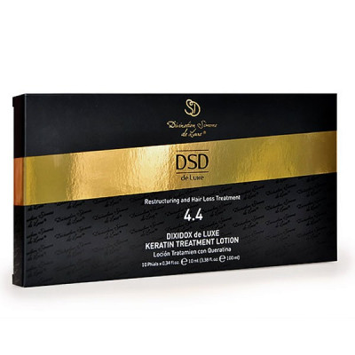 DSD de Luxe Anti-Hairloss Dixidox de Luxe Restructuring Keratin Treatment Lotion 4.4 (10x10ml) — Против выпадения волос DSD de Luxe Anti-Hairloss Dixidox de Luxe Restructuring Keratin Treatment Lotion 4.4 (10x10ml) — Против выпадения волос