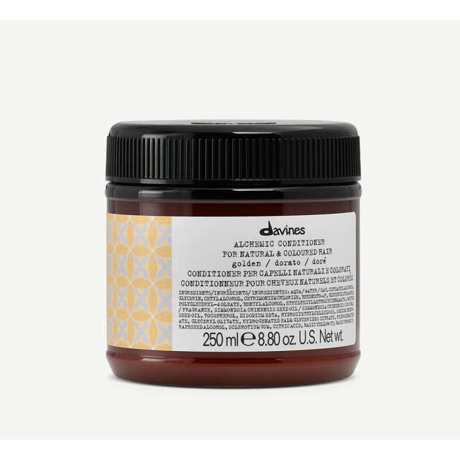 Davines Alchemic Golden Conditioner 250ml — Balsami Davines Alchemic Golden Conditioner 250ml — Balsami