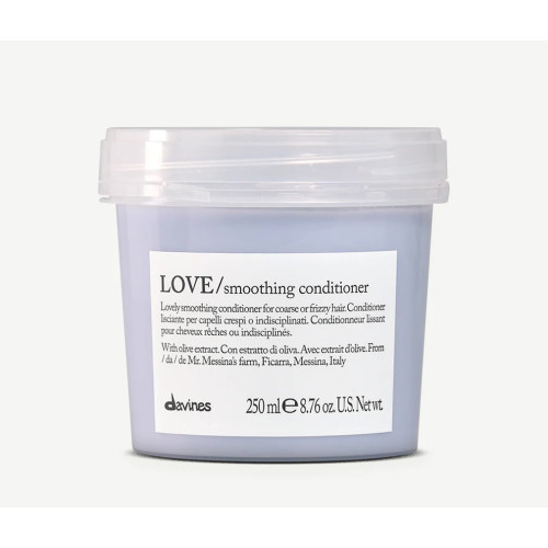 Davines LOVE Smoothing Anti-Frizz Conditioner 250ml — Balsami Davines LOVE Smoothing Anti-Frizz Conditioner 250ml — Balsami