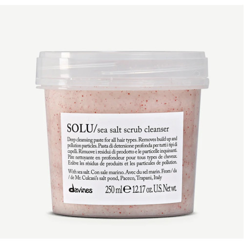 Davines SOLU Sea Salt Scrub Cleanser 250ml Davines SOLU Sea Salt Scrub Cleanser 250ml