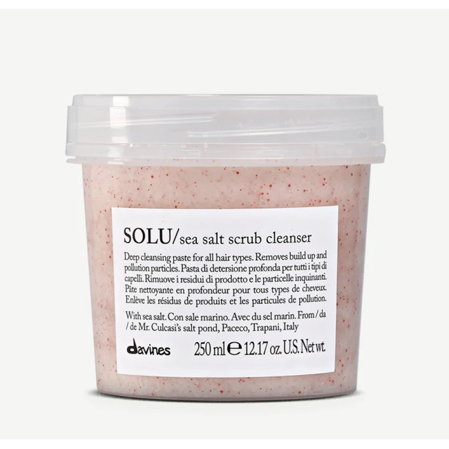 Davines SOLU Sea Salt Scrub Cleanser 250ml|シャンプー Davines SOLU Sea Salt Scrub Cleanser 250ml|シャンプー