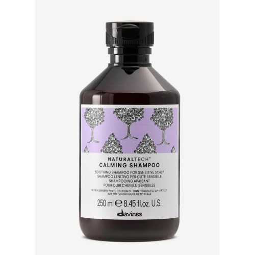 Davines NaturalTech Calming Shampoo for Sensitive Scalp 250ml — Shampoo Davines NaturalTech Calming Shampoo for Sensitive Scalp 250ml — Shampoo