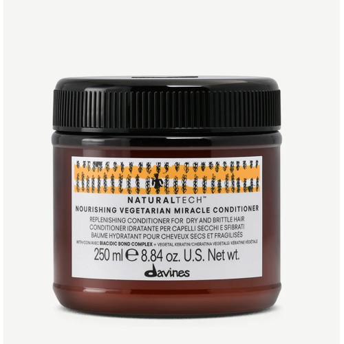 Davines NaturalTech Nourishing Vegetarian Miracle Conditioner 250ml — Balsami Davines NaturalTech Nourishing Vegetarian Miracle Conditioner 250ml — Balsami