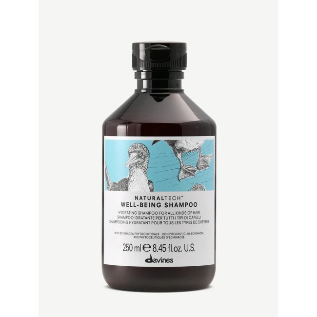 Davines NaturalTech Wellbeing Daily Shampoo 250ml — Shampoo Davines NaturalTech Wellbeing Daily Shampoo 250ml — Shampoo
