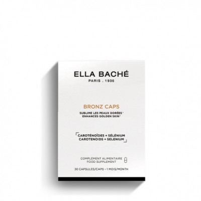 Ella Baché Bronz Caps Enhances Golden Skin 30pcs — Vorbräunungspflege Ella Baché Bronz Caps Enhances Golden Skin 30pcs — Vorbräunungspflege
