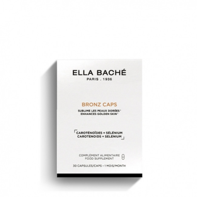 Ella Baché Bronz Caps Enhances Golden Skin 30pcs — Vorbräunungspflege Ella Baché Bronz Caps Enhances Golden Skin 30pcs — Vorbräunungspflege