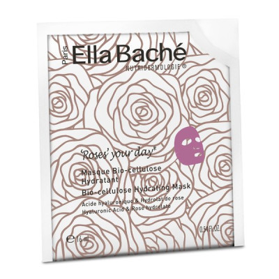 Ella Baché Roses Your Day Bio-Cellulose Hydrating Mask 16ml Ella Baché Roses Your Day Bio-Cellulose Hydrating Mask 16ml