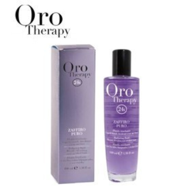 Fanola Oro Therapy 24k Argan Oil Sapphire for Blonde Hair 100ml — Процедуры и уход Fanola Oro Therapy 24k Argan Oil Sapphire for Blonde Hair 100ml — Процедуры и уход