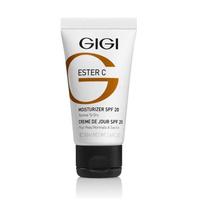 GiGi Ester C Moisturizer SPF20 Normal to Dry Skin 50 ml — Anti-età / Antirughe GiGi Ester C Moisturizer SPF20 Normal to Dry Skin 50 ml — Anti-età / Antirughe