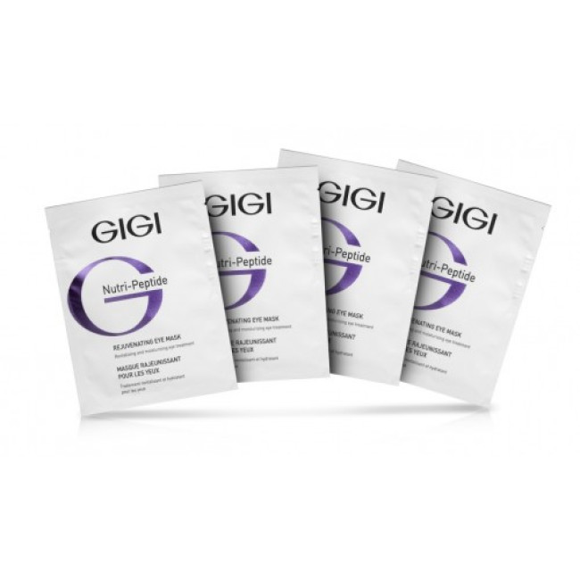 GiGi Nutri-Peptide Rejuvenating Eye Mask 10ml x 4pcs — Cura occhi e labbra GiGi Nutri-Peptide Rejuvenating Eye Mask 10ml x 4pcs — Cura occhi e labbra