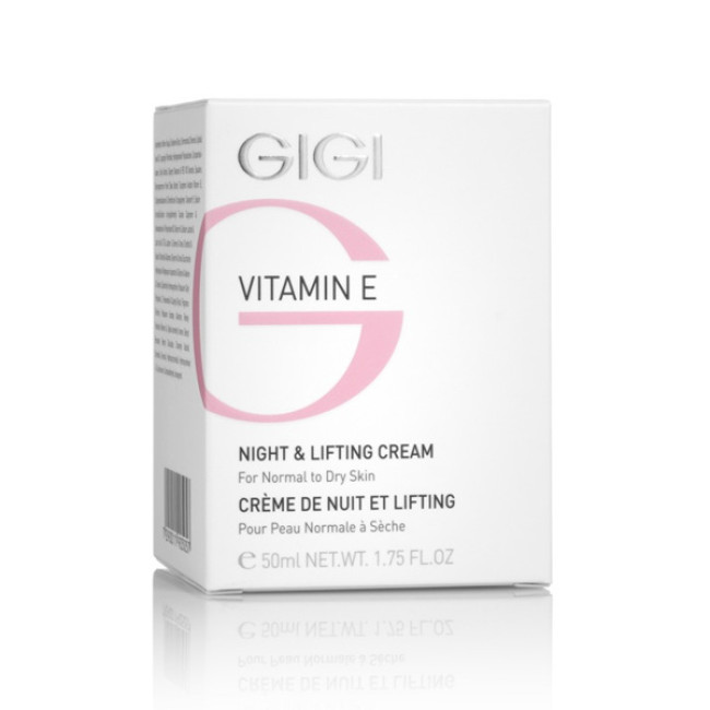GiGi Vitamin E Night and Lifting Cream 50ml — Ночные кремы GiGi Vitamin E Night and Lifting Cream 50ml — Ночные кремы