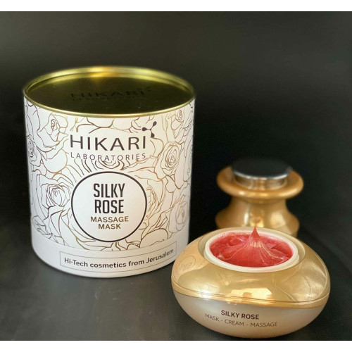 HIKARI Silky Rose Massage Mask 50ml — Näomassaaž HIKARI Silky Rose Massage Mask 50ml — Näomassaaž