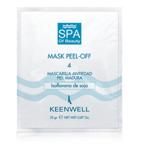 Keenwell SPA of Beauty 4 Peel-Off Anti Age Mask with Soy Isoflavones — Маски Keenwell SPA of Beauty 4 Peel-Off Anti Age Mask with Soy Isoflavones — Маски