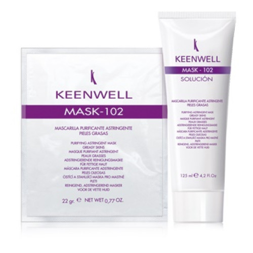 Keenwell Mask 102 Astringent Purifying Face Mask for Greasy Skin — Маски Keenwell Mask 102 Astringent Purifying Face Mask for Greasy Skin — Маски