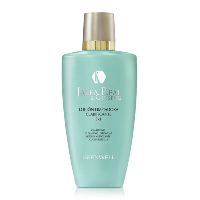 Keenwell Royal Jelly and Ginseng Clarifying cleansing lotion 3x1 (250ml) Keenwell Royal Jelly and Ginseng Clarifying cleansing lotion 3x1 (250ml)