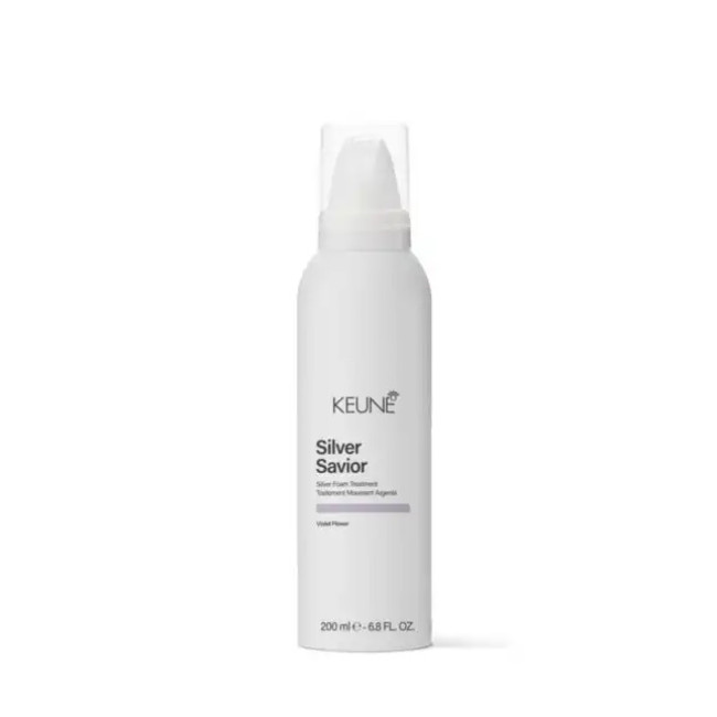 Keune Silver Savior Silver Foam Leave-In Treatment 200ml — Процедури та догляд Keune Silver Savior Silver Foam Leave-In Treatment 200ml — Процедури та догляд