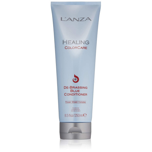 L'Anza Healing ColorCare Ultra De-Brassing Blue Conditioner 250ml — Balsami L'Anza Healing ColorCare Ultra De-Brassing Blue Conditioner 250ml — Balsami