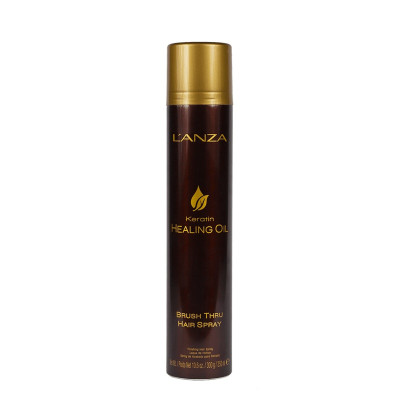 L'Anza Keratin Healing Oil Brush Thru Hair Spray 350ml L'Anza Keratin Healing Oil Brush Thru Hair Spray 350ml
