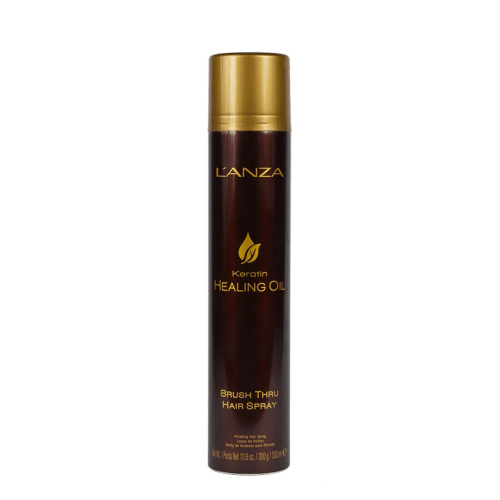 L'Anza Keratin Healing Oil Brush Thru Hair Spray 350ml — Styling capelli L'Anza Keratin Healing Oil Brush Thru Hair Spray 350ml — Styling capelli