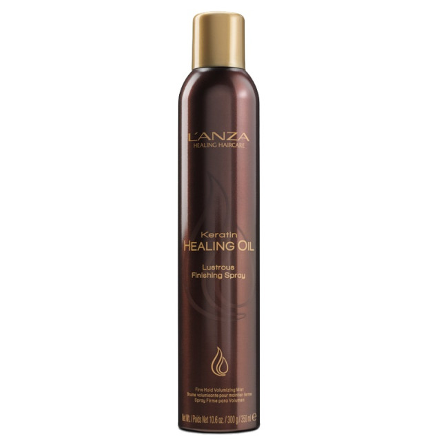 L'Anza Keratin Healing Oil Lustrous Finishing Spray 350ml L'Anza Keratin Healing Oil Lustrous Finishing Spray 350ml