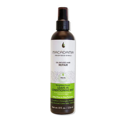 Macadamia Professional Weightless Moisture Leave-in Conditioning Mist 236ml — Palsamid Macadamia Professional Weightless Moisture Leave-in Conditioning Mist 236ml — Palsamid
