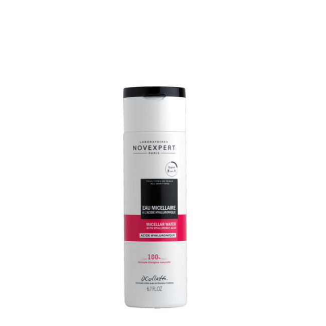 NovExpert Paris Micellar Water with Hyaluronic Acid 200ml — Detersione NovExpert Paris Micellar Water with Hyaluronic Acid 200ml — Detersione