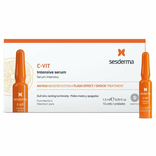 SeSderma C-Vit Flash Effect Ampules Intensive Serum 10x1.5ml SeSderma C-Vit Flash Effect Ampules Intensive Serum 10x1.5ml