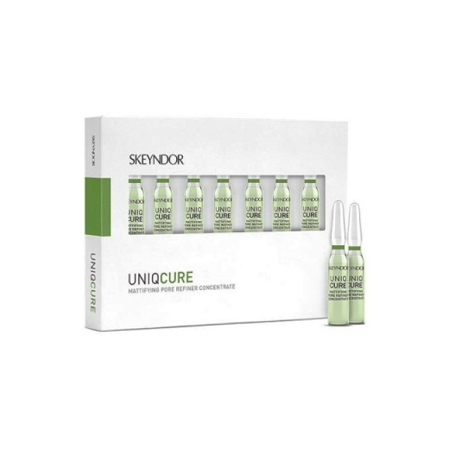 Skeyndor Uniqure Mattifying Pore Refiner Concentrate (7x2ml) Skeyndor Uniqure Mattifying Pore Refiner Concentrate (7x2ml)