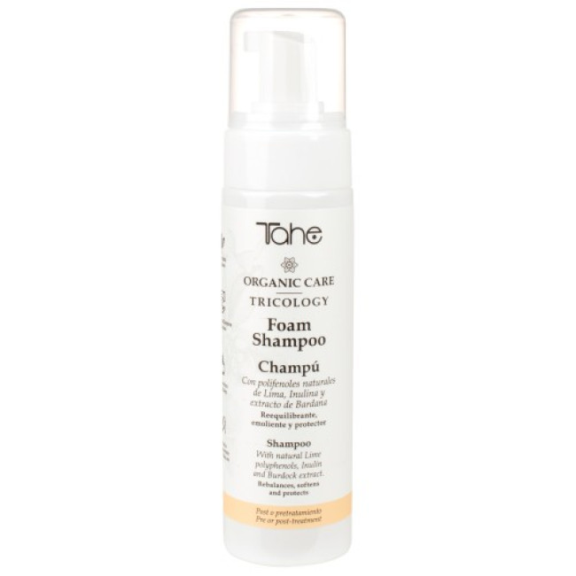 Tahe Organic Care Tricology Foam Shampoo 200ml Tahe Organic Care Tricology Foam Shampoo 200ml