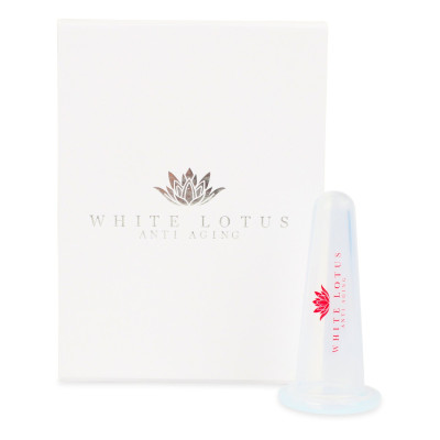 White Lotus Small Facial Massage Cup White Lotus Small Facial Massage Cup